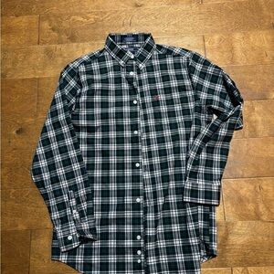 Izod shirt button down boys size 18-20 calling sleeve